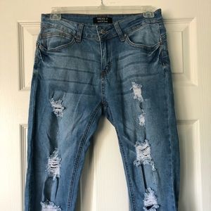 Forever 21 Ripped Jeans